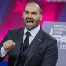 Clima entre Eduardo Bolsonaro (foto) e Tarcísio de Freitas é de total distanciamento.